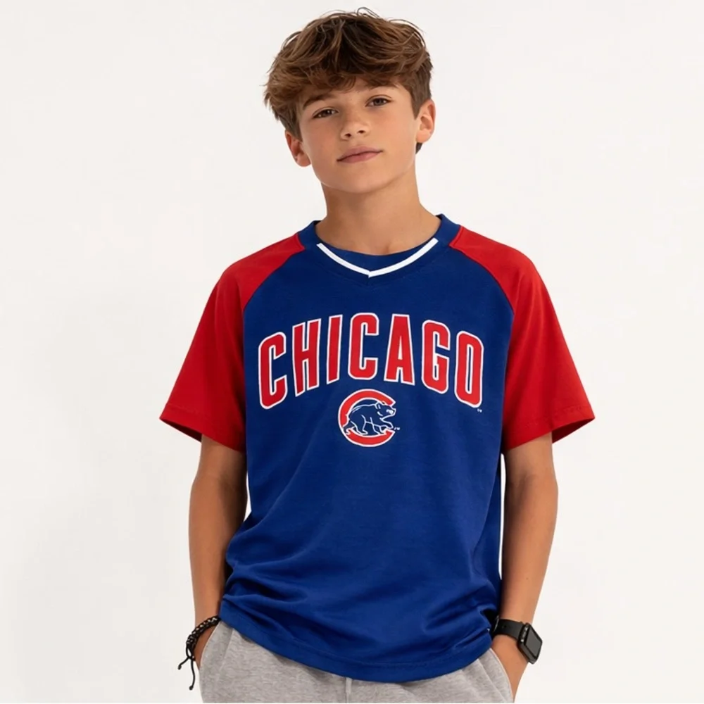 Genuine Merchandise Chicago Blue and Red Jersey